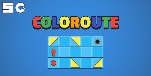 Coloroute  HTML5 Puzzle Game (Construct 3)