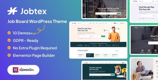 Jobtex  Job Board WordPress Theme
