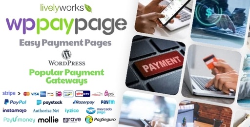 WP-PayPage  Easy and Ready to use Payment Pages using Popular Payment Gateways  WordPress Plugin