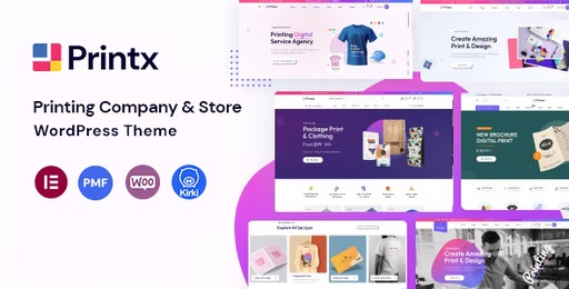Printx  Printing Services WordPress Theme