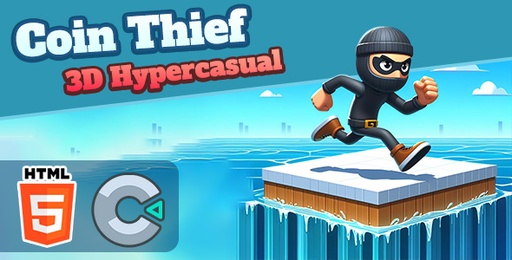 Coin Thief 3D  HTML5 Game  C3P