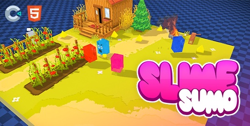 Sumo Slime 3D  (HTML5 Game  Construct 3)