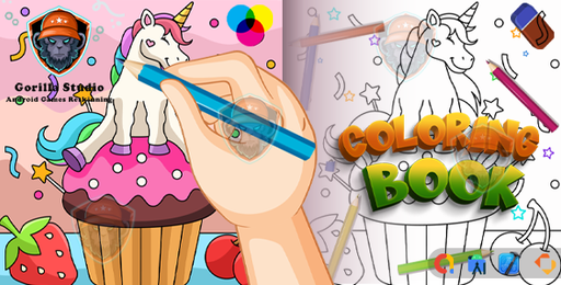 Coloring Book (PRO)  Android / IOS / Buildbox