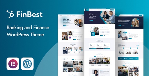 Finbest  Banking and Finance WordPress Theme