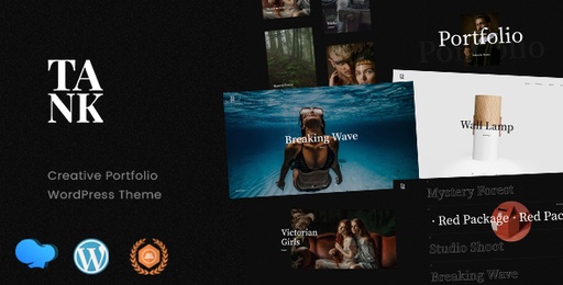 Tank  Creative Portfolio WordPress Theme