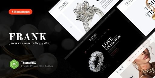 Jewelry &amp; Watches Online Store WordPress Theme