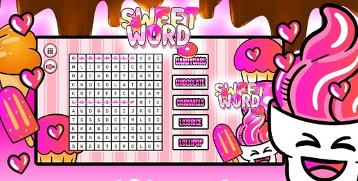 Sweet Word  Html 5 Complete Game