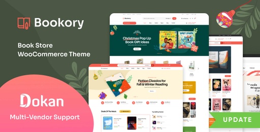Bookory  Book Store WooCommerce Theme