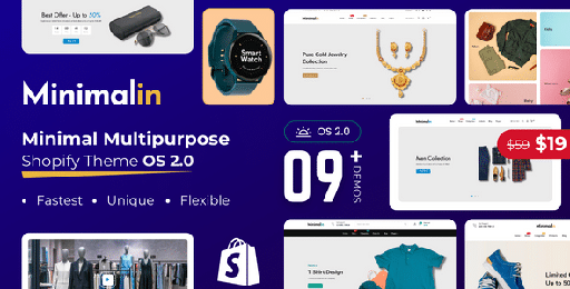 Minimalin  Minimal Multipurpose Shopify Theme OS 2.0