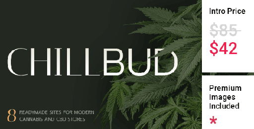 ChillBud  Medical Marijuana and Cannabis Theme