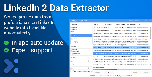 Extrax  LinkedIn 2 Data Extractor
