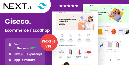 Ciseco  Shop &amp; eCommerce NextJs Template