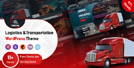 Trakirna  Transportation &amp; Logistics WordPress Theme