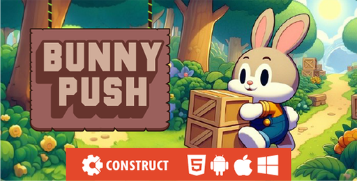 Bunny Push  HTML5 Mobile Game