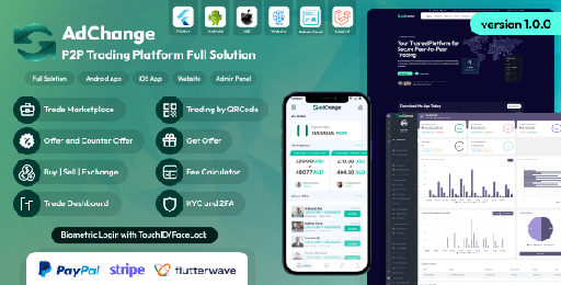 adChange  P2P Trading Platform Full Solution