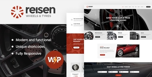 Reisen | Automechanic &amp; Auto Body Repair Car WordPress Theme