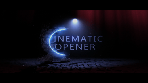 Cinematic Opener Titles  48310497
