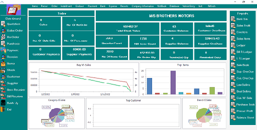 Shop Management Software GST Enabled