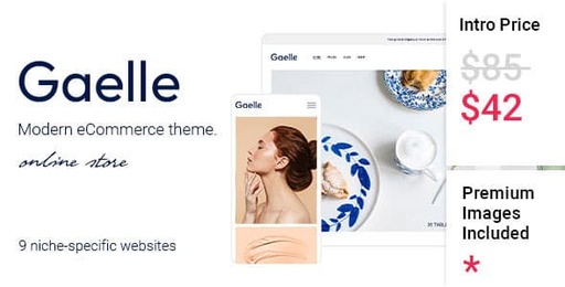 Gaelle  Elementor eCommerce Theme
