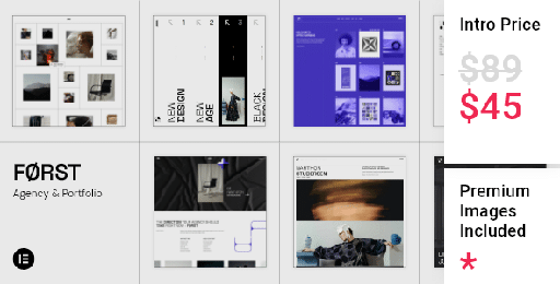 Frst  Elementor Agency and Portfolio Theme