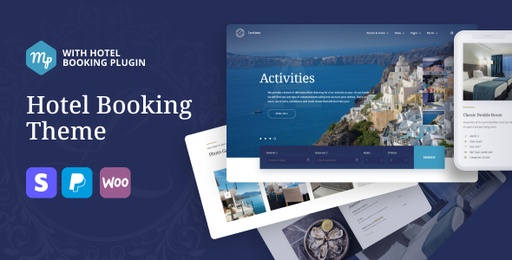 Hotel Booking WordPress Theme  Luviana