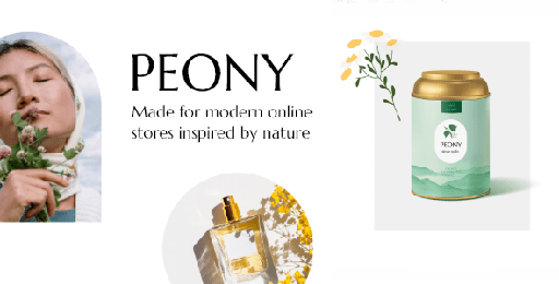 Peony  Organic Tea and Herbal Shop WordPress Theme