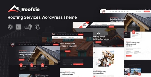 Roofsie  Roofing Services WordPress Theme