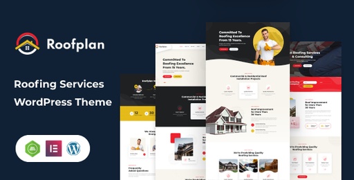 Roofplan  Roofing Services WordPress Theme