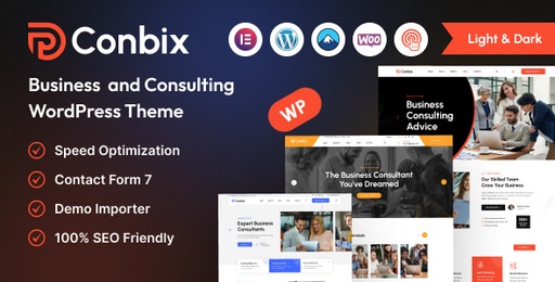 Conbix  Business Consulting WordPress Theme
