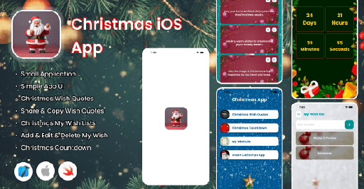Christmas iOS App  Merry Christmas  Christmas Wish Quotes