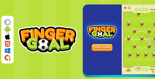 Finger Goal  HTML5 Game (Construct 3)