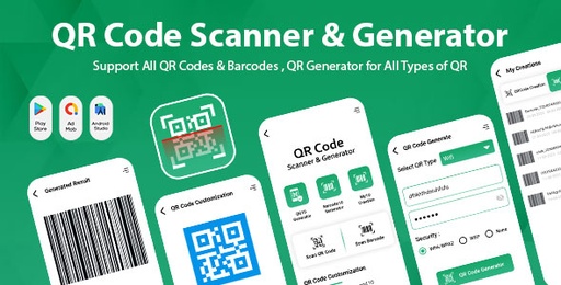 Scanner App  QR Code Scanner  QR Generator  Barcode Generator  QR Maker  QR Code Generator
