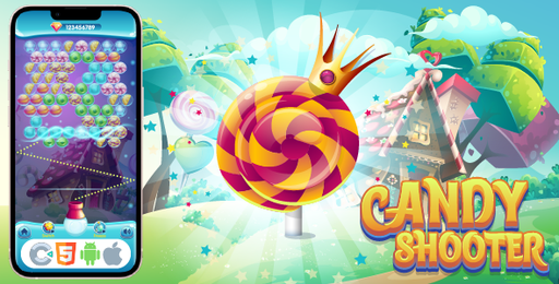 Candy Shooter  HTML5 Game, Construct 3