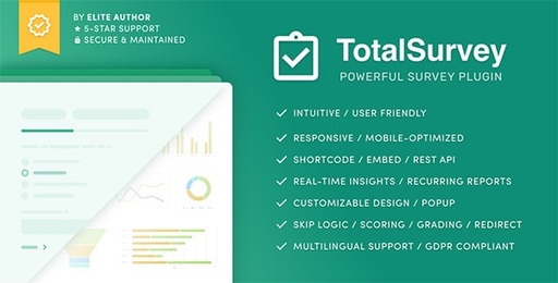 Total Survey  Responsive WordPress Survey Plugin