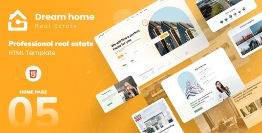 DreamHome  Real Estate HTML Template
