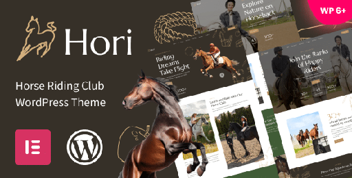 Hori  Horse Riding Club WordPress Theme
