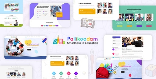 Pallikoodam  School WordPress Theme