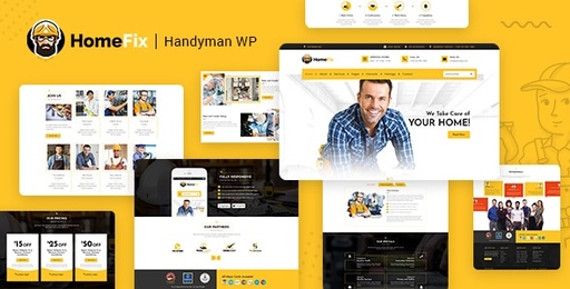 Home Fix  Maintenance, Handyman Services Theme