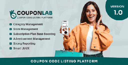 CouponLab  Coupon Code Listing Platform