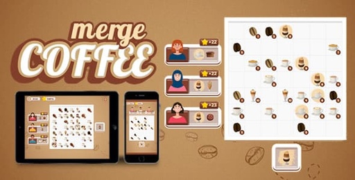 Merge Coffee  HTML5 Game
