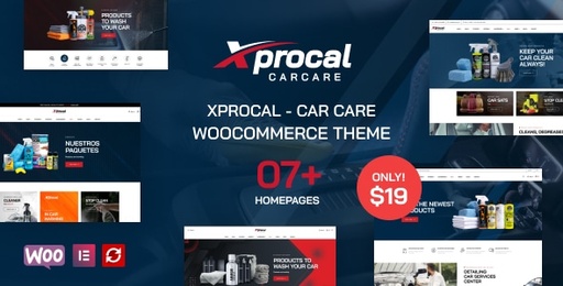 Xprocal  Car Care WooCommerce Theme
