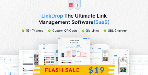Linkdrop  SaaS Link Management Tool