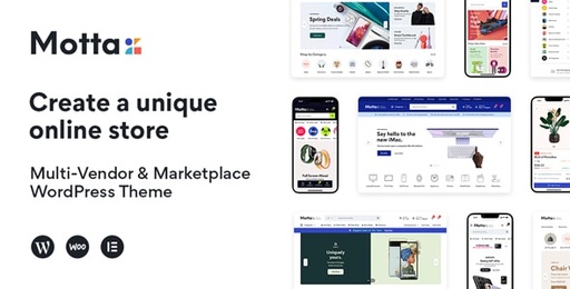 Motta  Multi-Vendor and Marketplace WordPress Theme