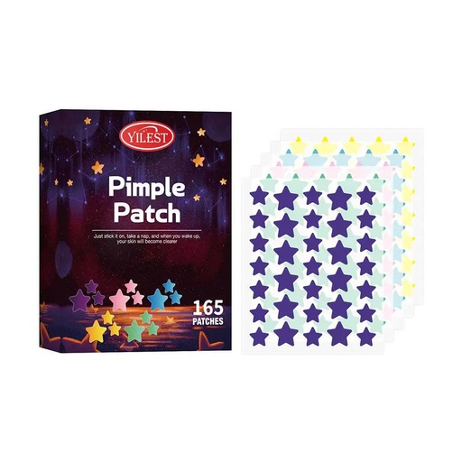 [0a854f65-764b-493c-ba4a-1b5915a168bf] 165Pc/Box Acne Pimple Patch Sticker Waterproof Acne Treatment Pimple Remover Tool Blemish Spot Face Mask Skincare Hidden Pimple (1Box)