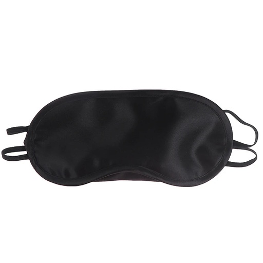 [200003722] Xparata™ 1PC Silk Sleep Eye Mask Padded Shade Eye Cover Patch Sleeping Mask Eyemask Blindfolds Travel Relax Rest Women Men (black)