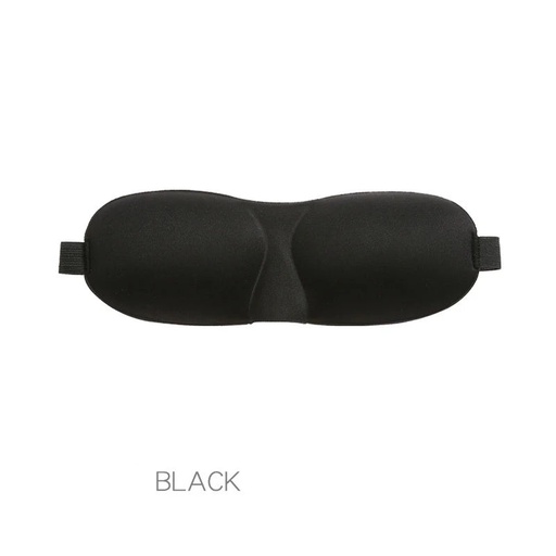 [200003781] Xparata™ 3D Shading Sleeping Eye Mask Block Out Light Eye Cover Soft Blackout Sleeping Aid Travel Eyeshade Blindfold Eyepatch Slaapmasker (Black)