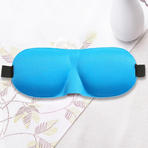 [200003807] Xparata™ 3D Sleeping Eye Mask Travel Rest Aid Eye Cover Patch Paded Soft Sleeping Mask Blindfold Eye Relax Massager (Blue)