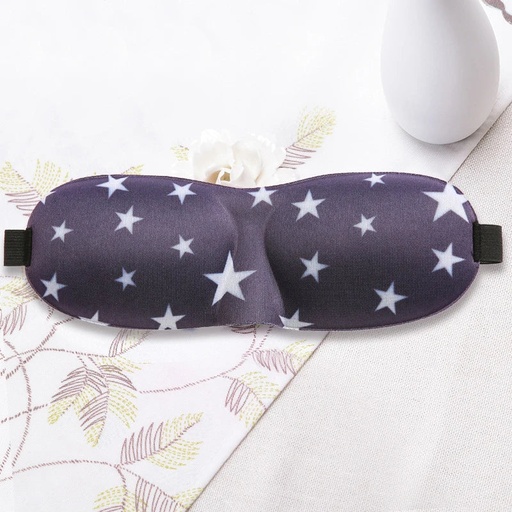 [200003817] Xparata™ 3D Sleeping Eye Mask Travel Rest Aid Eye Cover Patch Paded Soft Sleeping Mask Blindfold Eye Relax Massager (Star)