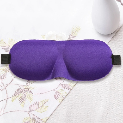 [200003814] Xparata™ 3D Sleeping Eye Mask Travel Rest Aid Eye Cover Patch Paded Soft Sleeping Mask Blindfold Eye Relax Massager (Purple)