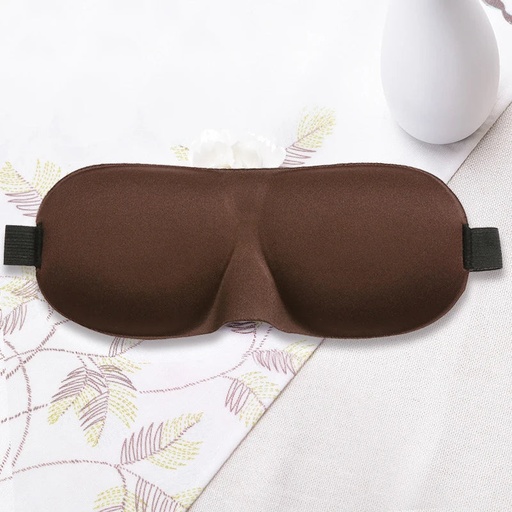 [200003808] Xparata™ 3D Sleeping Eye Mask Travel Rest Aid Eye Cover Patch Paded Soft Sleeping Mask Blindfold Eye Relax Massager (Coffee)